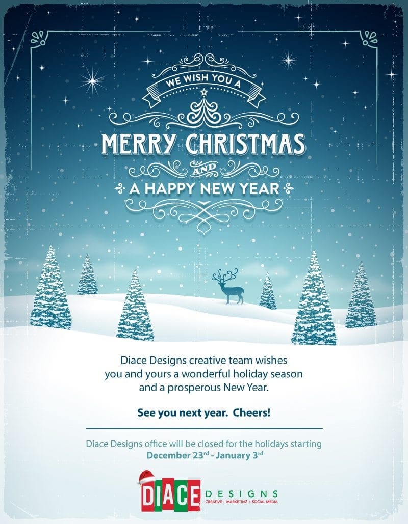 Diace Designs Christmas Eblast