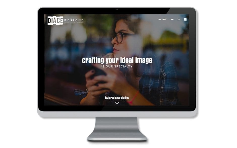 diace designs - new website