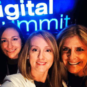 Diace Designs Team at Digital Summit 2018 | Kara, Karissa, and Lori