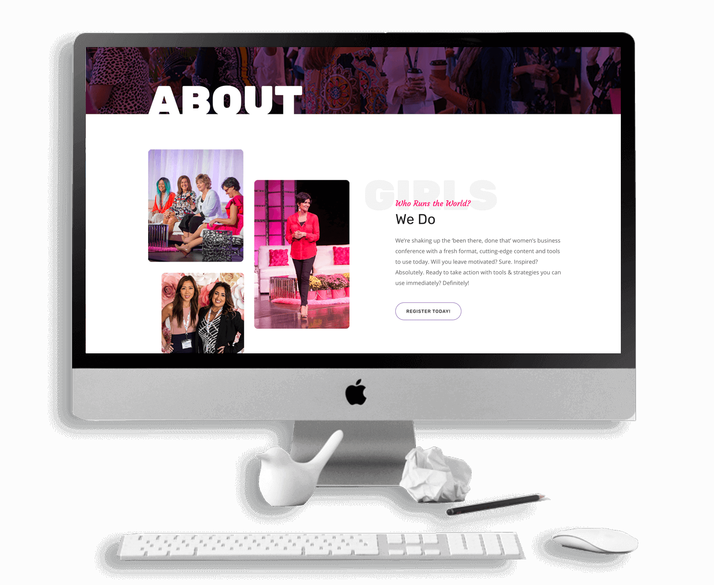 WWOTB Conference Website 2019 - About Page