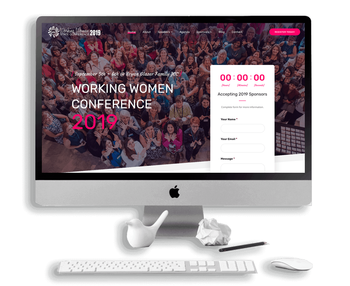 WWOTB Conference Website 2019 - Home Page
