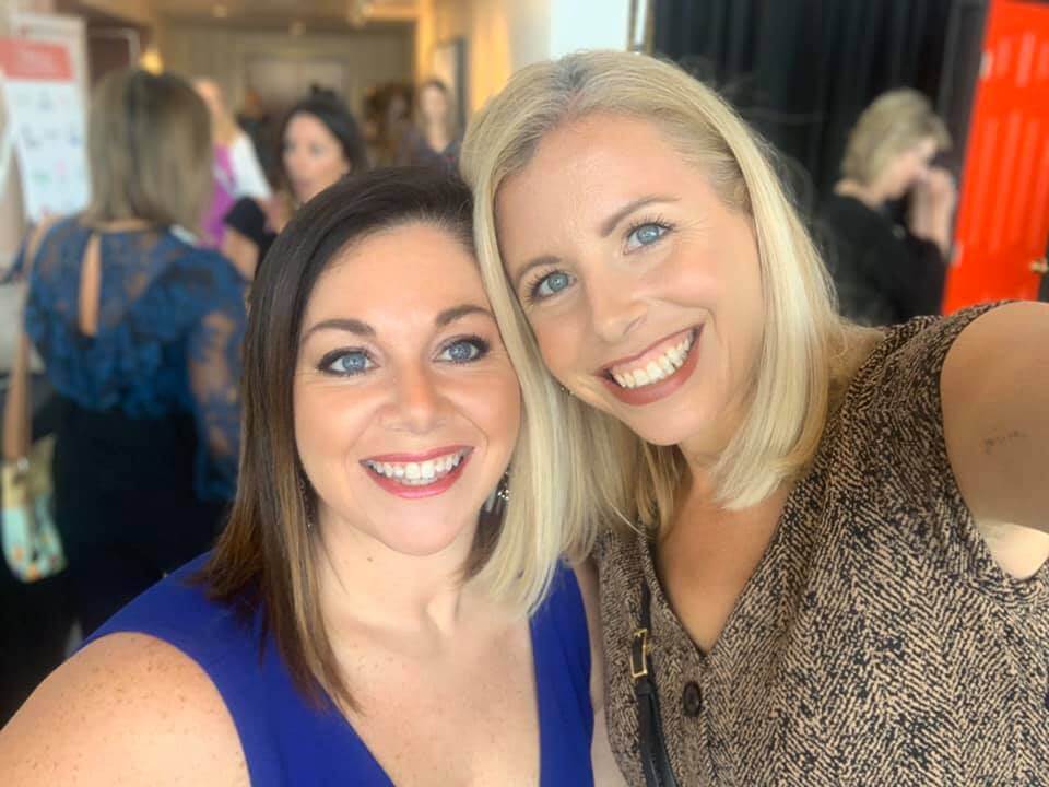 Jessica Reed and Brandi Morris - DFS Event