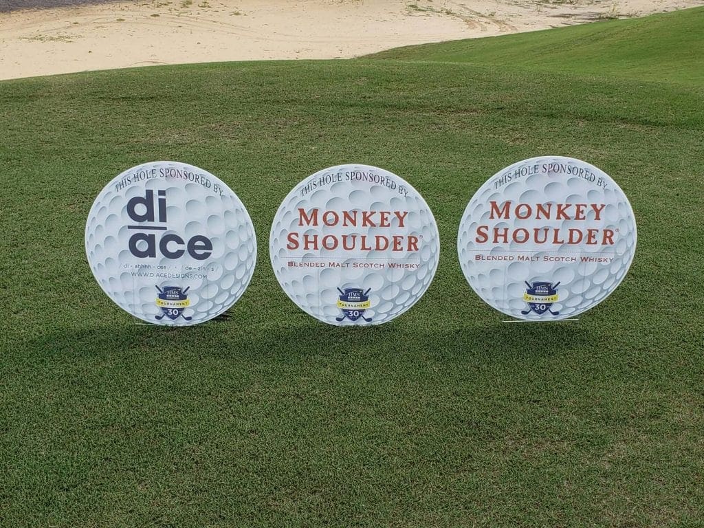 HMSHost Foundation’s 30th Annual Golf Classic - Diace Golf Sponsorship Sign